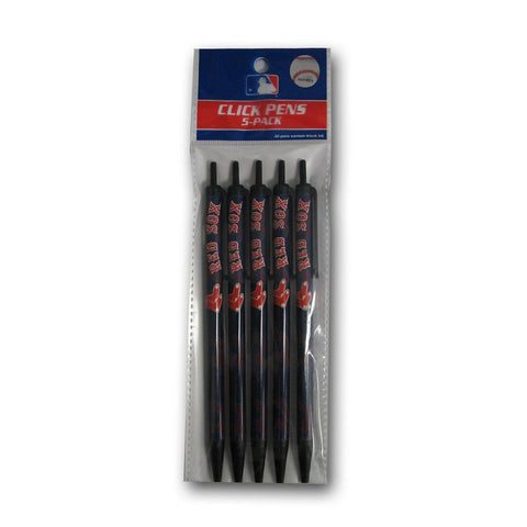 MLB Boston Red Sox 5-Pack Click Pens