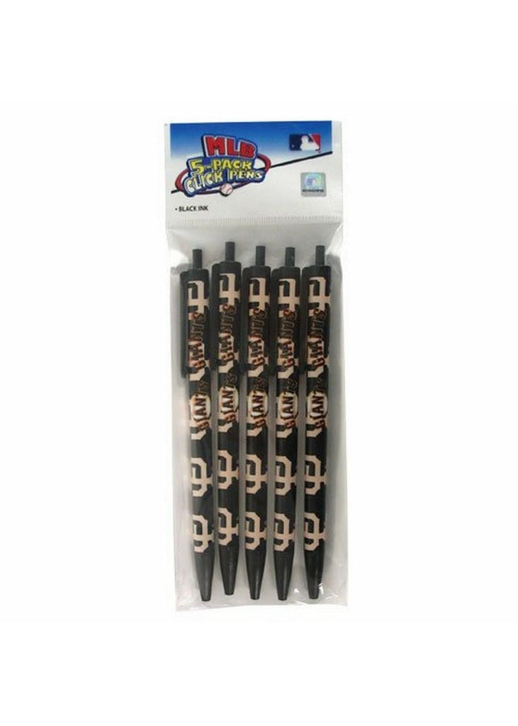 MLB San Francisco Giants 5-Pack Click Pens