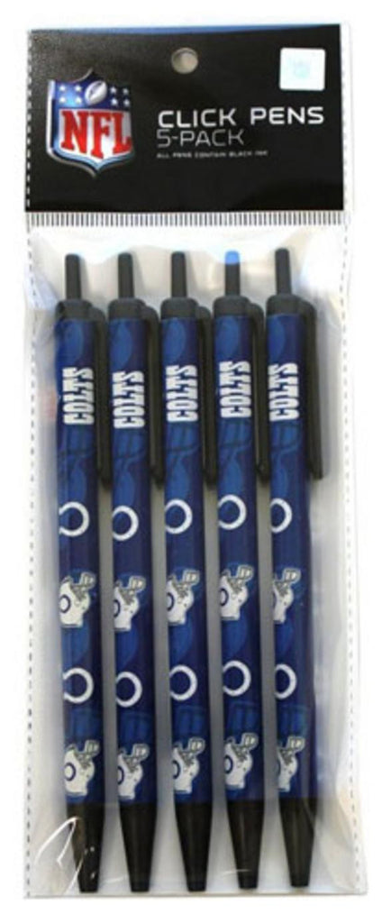 NFL Indianapolis Colts 5-Pack Click Pens