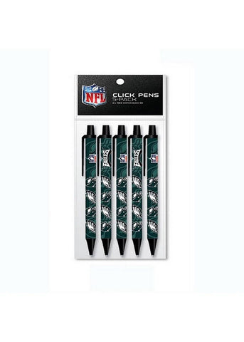 NFL Philadelphia Eagles 5-Pack Click Pens