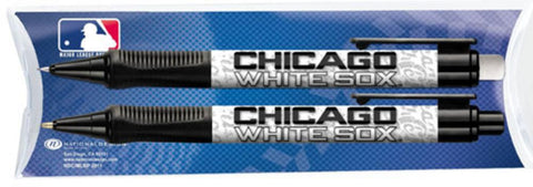 National Design Chicago White Sox Grip Pen and Pencil Set in Pillow Pack (11014-FAF)