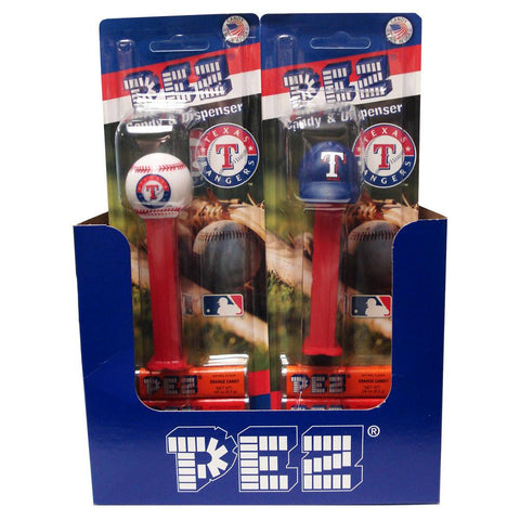 PEZ 12-Count Dispensers - MLB Texas Rangers