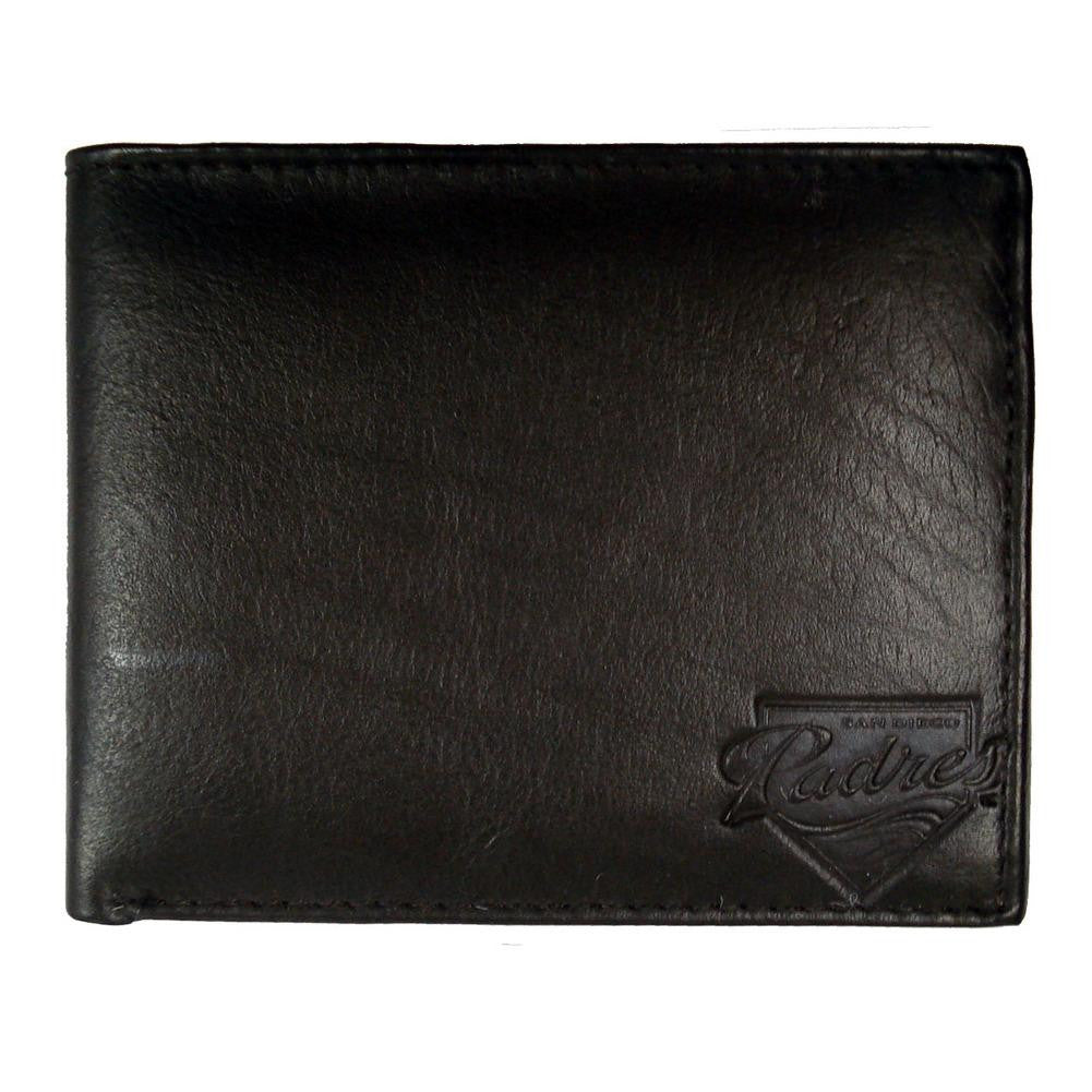 Pangea MLB San Diego Padres Brown Leather Wallet