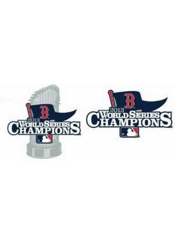 2013 Boston Red Sox MLB World Series Champions Collectible Pin 2-Pack Set