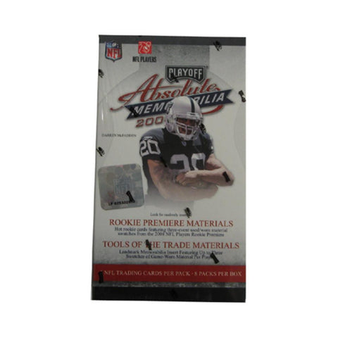 2008 Playoff Absolute Memorabilia Football Blaster 8-Pack Box