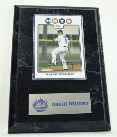 MLB New York Mets Card Plaque - David Wright