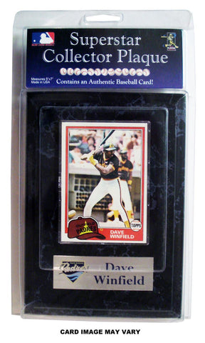 5-By-7-Inch Card Plaque - Dave Winfield