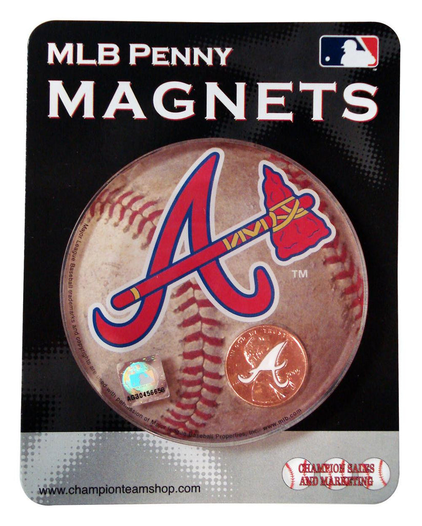 Atlanta Braves Penny Magnet