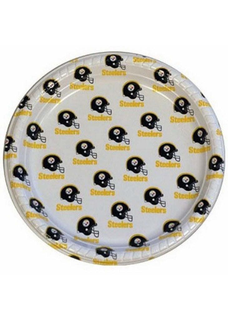 12 Pack Pittsburgh Steelers Plates