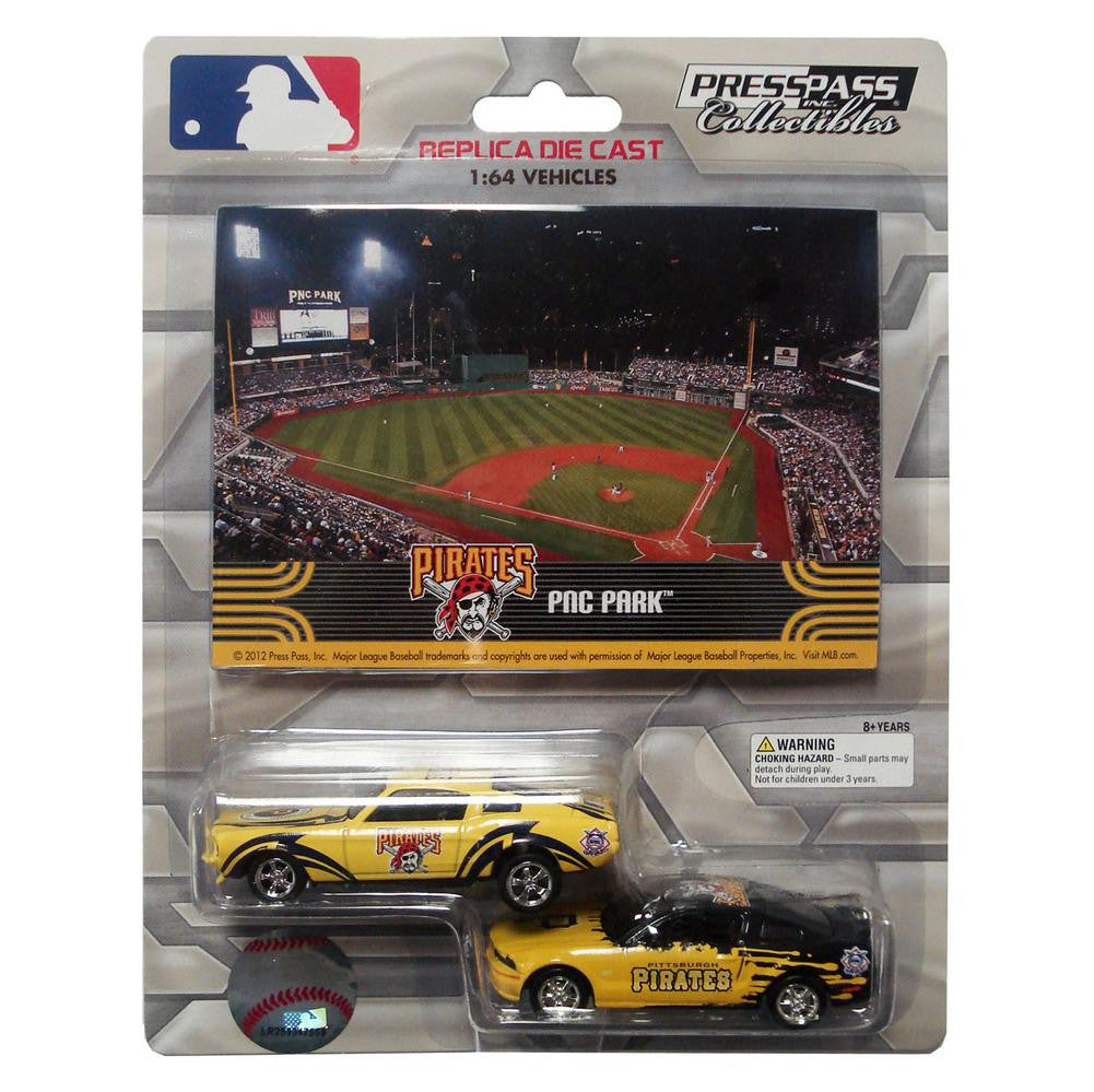 MLB Pittsburgh Pirates Mustang with Cards  Pack of 2