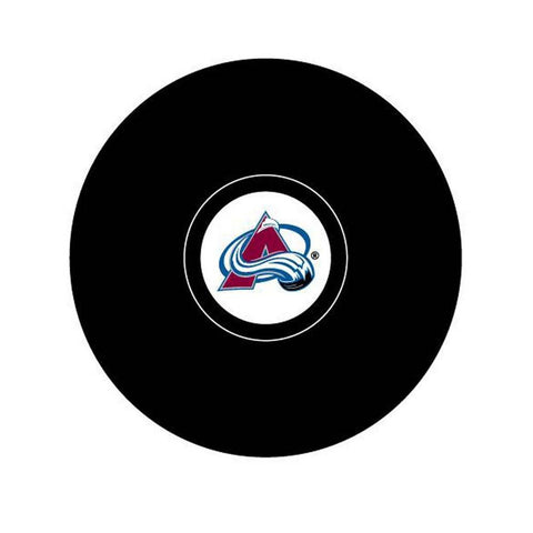 Team Logo Hockey Puck - Colorado Avalanche