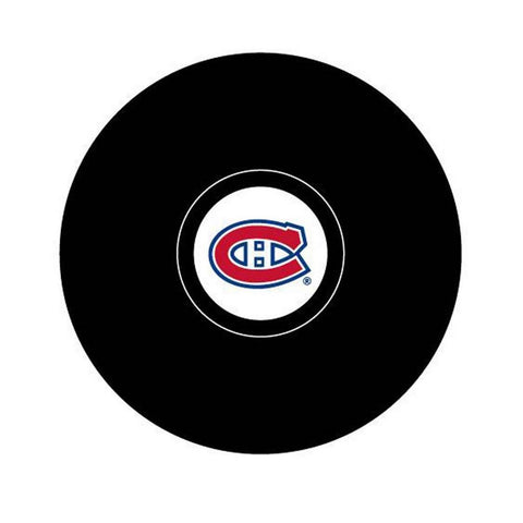 Team Logo Hockey Puck - Montreal Canadiens