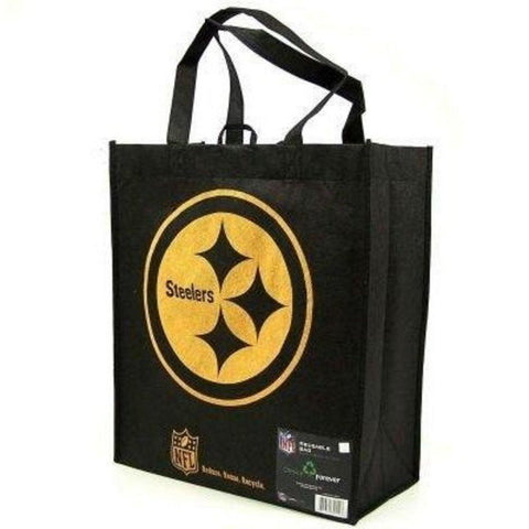 Forever Collectibles Reusable Shopping Bag - NFL Pittsburgh Steelers