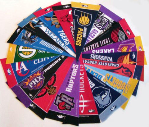 Rico NBA 30 Team Mini Pennant Set