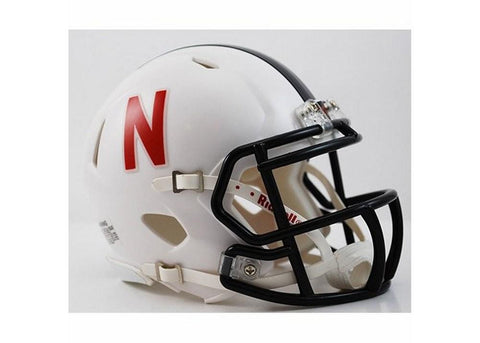 Nebraska Huskers Speed Mini Helmet - Alt White