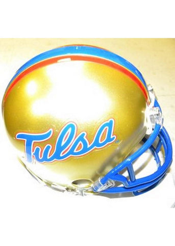 Tulsa Golden Hurricane Replica Riddell Mini Helmet
