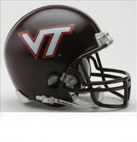 Collegiate Mini Replica Helmet - Virginia Tech.