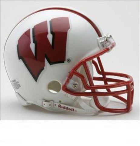 Collegiate Mini Replica Helmet - University of Wisconsin
