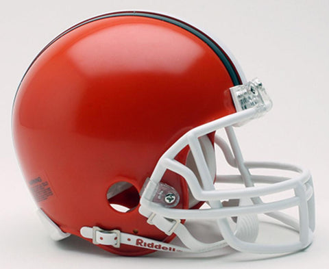 Riddell NFL Mini Replica Throwback Helmet - Browns 75-05