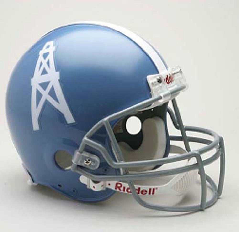 Riddell 1960-62 mini throwback helmet Houston Oilers