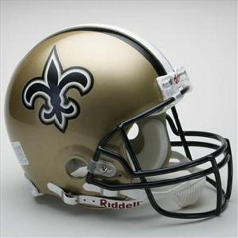NFL Full Size Deluxe Replica Helmet - Saints