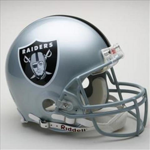 NFL Full Size Deluxe Replica Helmet - Raiders