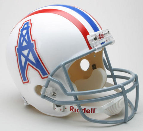 Tennessee Oilers 1975-80 Throwback Riddell Deluxe Replica Helmet