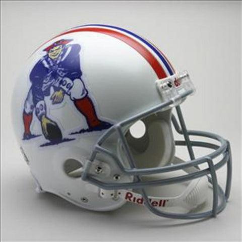New England Patriots 50Th Anniversary Deluxe Replica Helmet