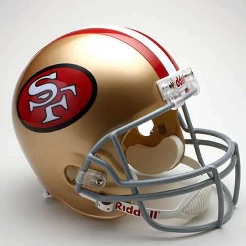 San Francisco 49ers Official NFL 1964-95 Throwback Deluxe Replica Helmet
