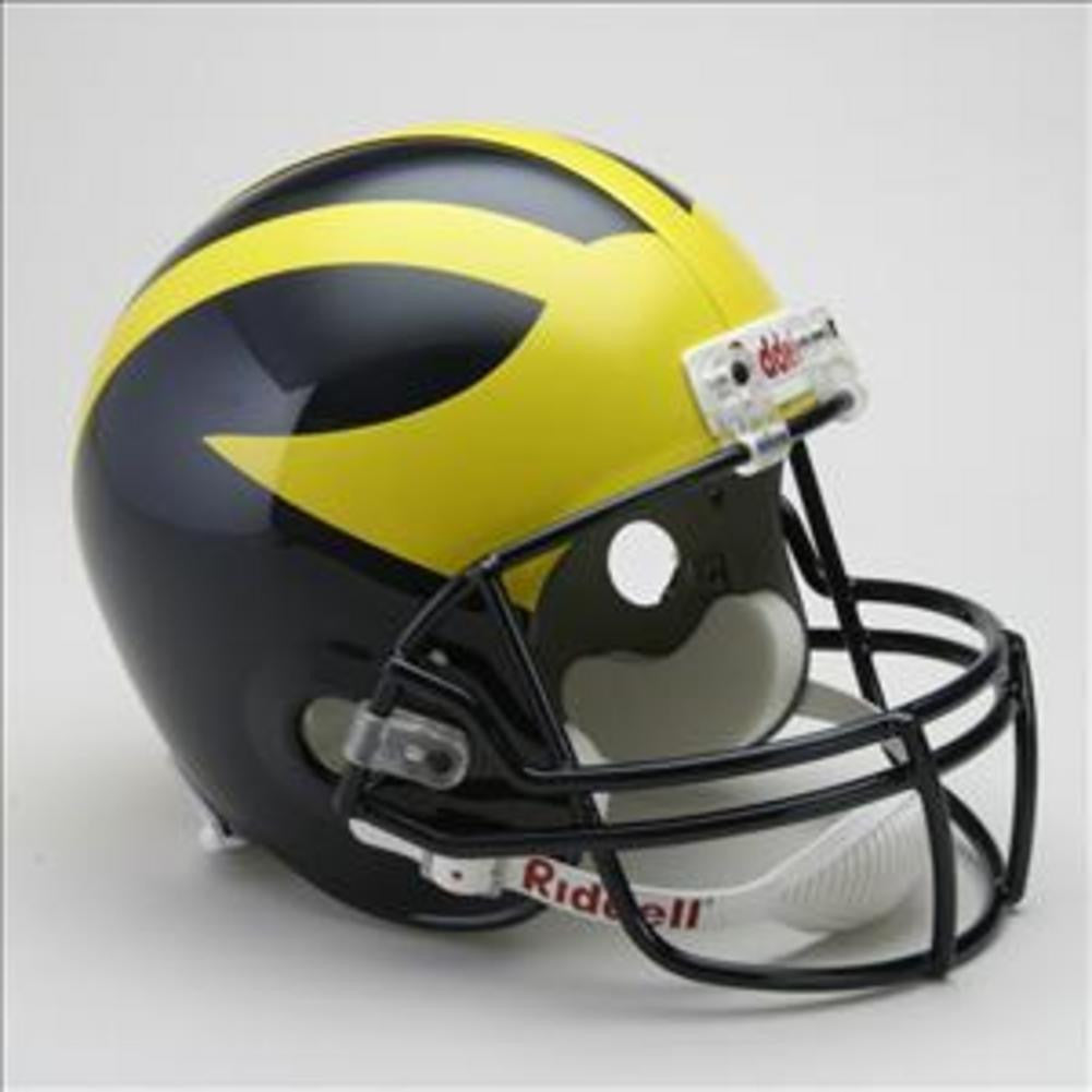 Collegiate Full Size Deluxe Replica Helmet - University of Michigan
