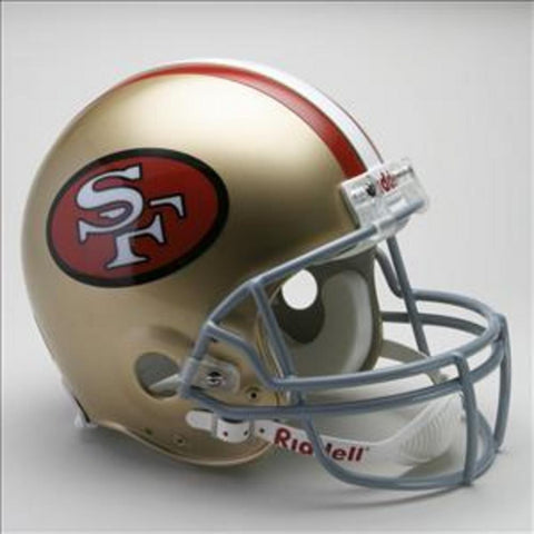 NFL Throwback Full Size Authentic Helmet - 49Ers 64-95