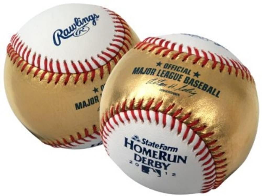 Rawlings 2012 Home Run Derby Gold Baseball