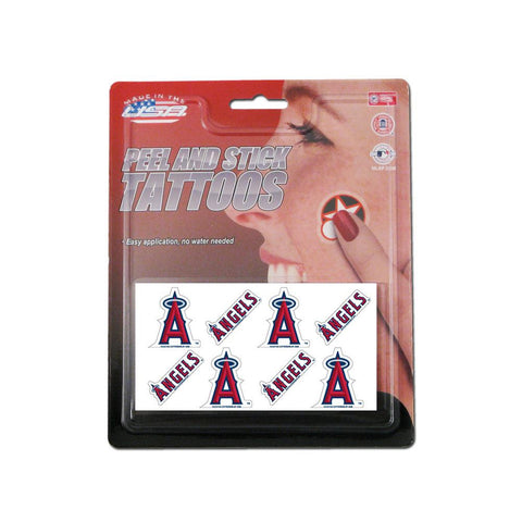Rico Tattoo Sheet - MLB Anaheim Angels
