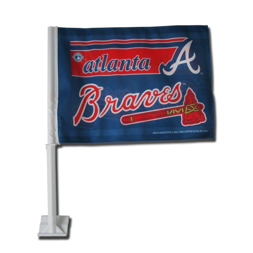 Rico Car Flag - MLB Atlanta Braves