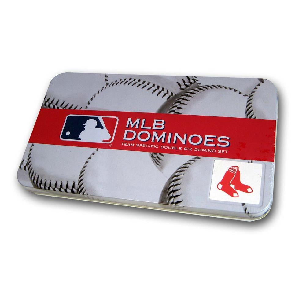 MLB Boston Red Sox Domino Set in Metal Gift Tin