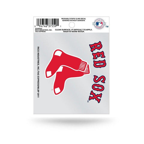 Boston Red Sox Static Cling Sticker