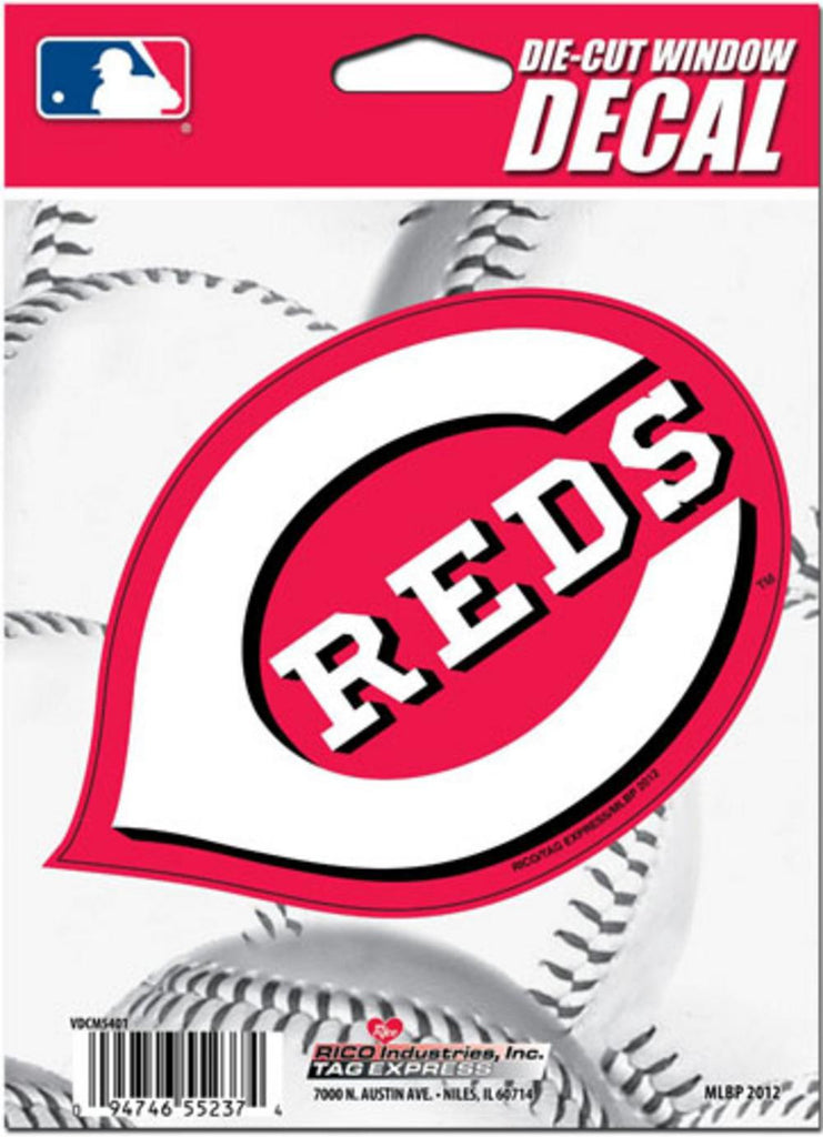 MLB Cincinnati Reds Die-Cut Window Decal