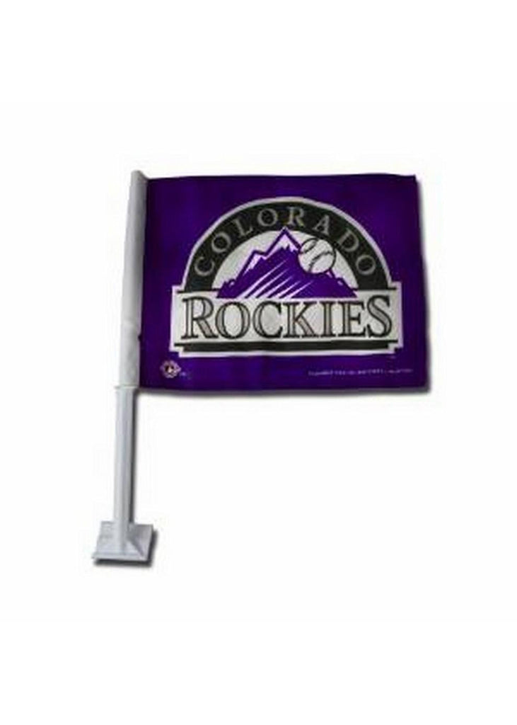 MLB Colorado Rockies Car Flag