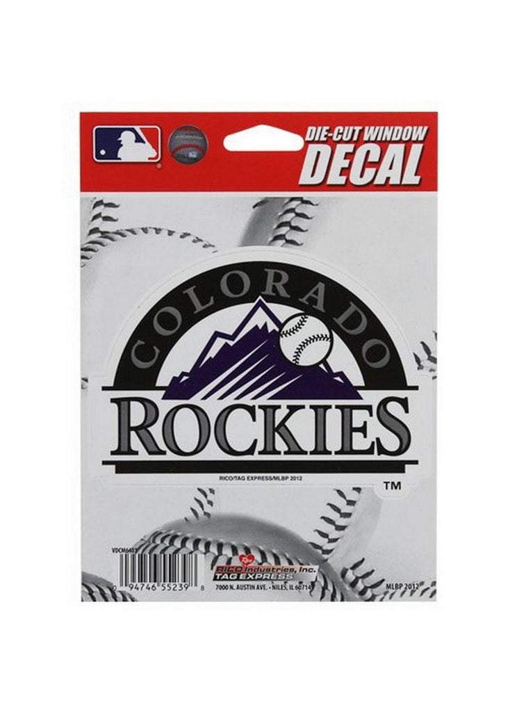 "MLB Colorado Rockies 5" x 6" Die-Cut Decal"