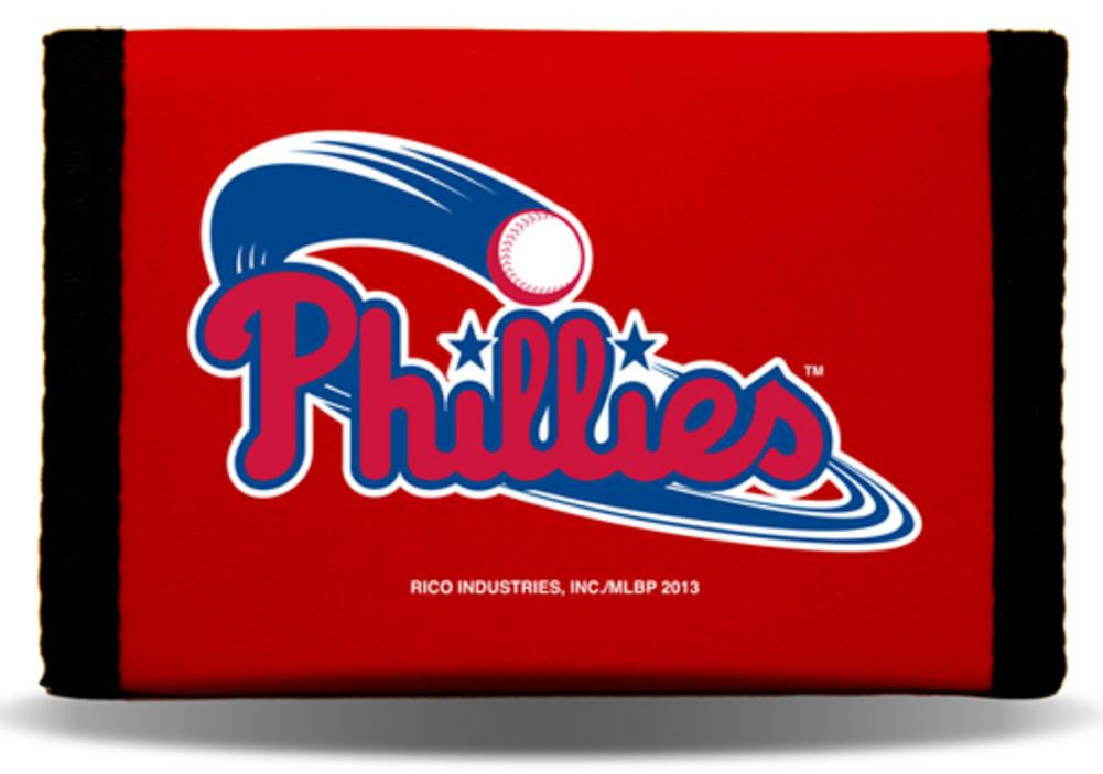 Philadelphia Phillies Nylon Trifold Wallet