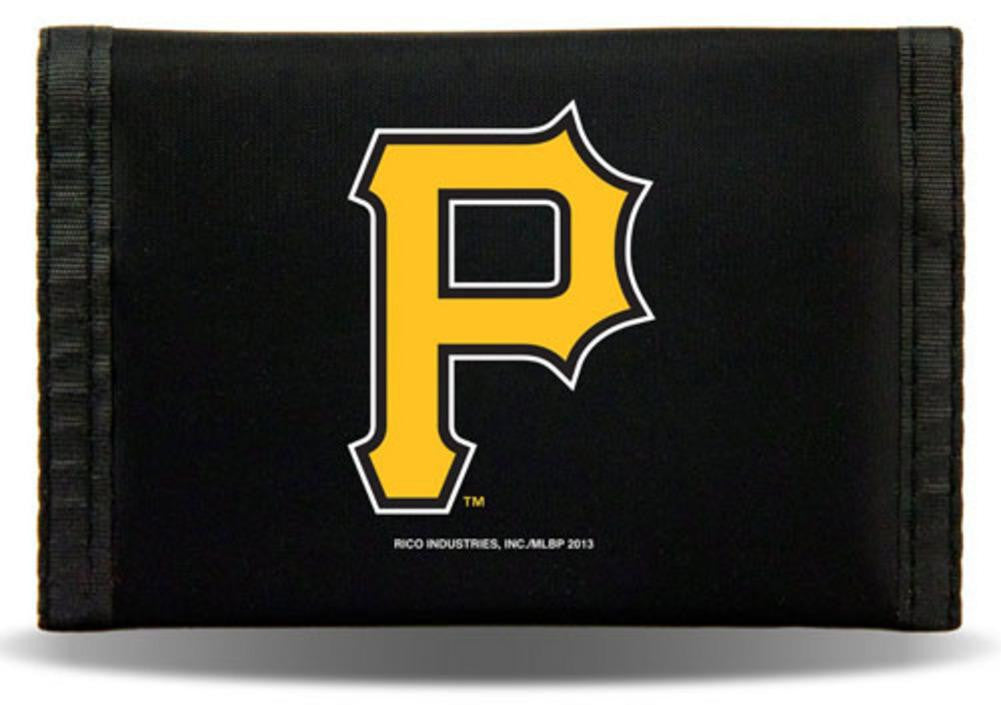 Pittsburgh Pirates Official MLB Nylon Trifold Wallet