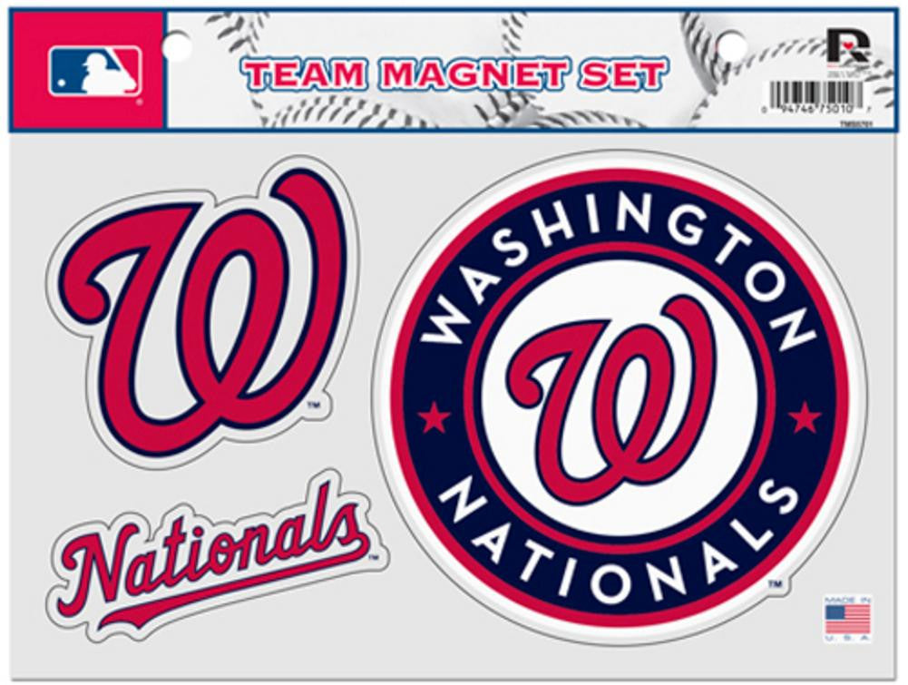 Washington Nationals MLB Team Magnet Set