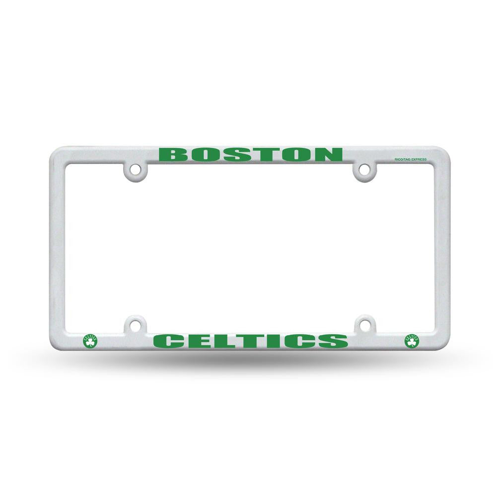 Boston Celtics Plastic License Plate Frame