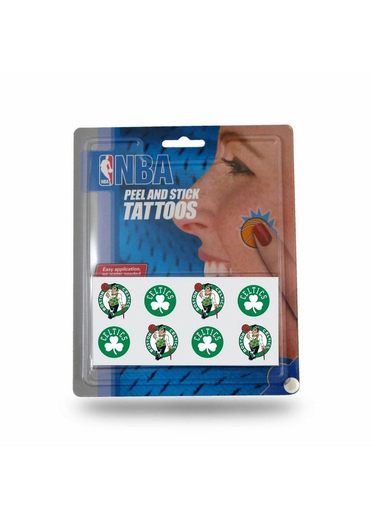 NBA Boston Celtics 8-Pack Waterless Temporary Tattoos