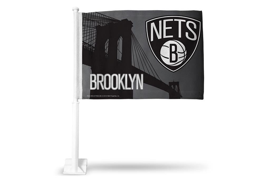 Rico Car Flag - NBA Brooklyn Nets