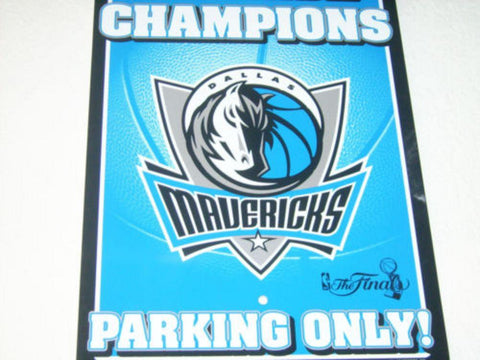 Rico Parking Sign - NBA Dallas Mavericks 2011 Champions