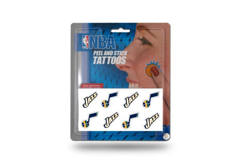 NBA Utah Jazz 8 Piece Temporary Tattoos