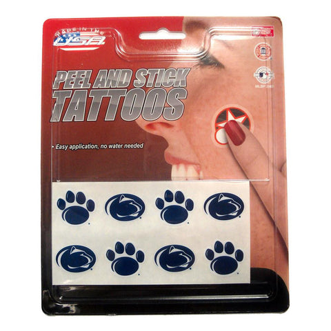 NCAA Penn State University Nittany Lions 8 Piece Temporary Tattoos