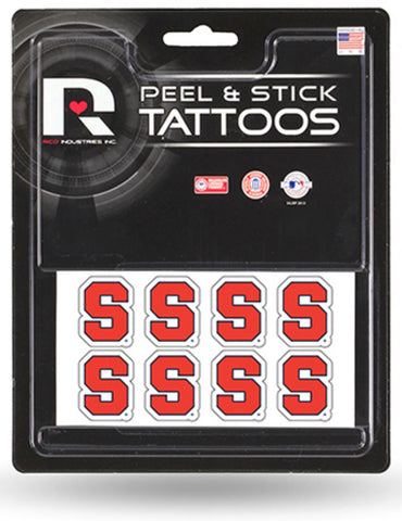 NCAA Syracuse University Orange 8 Piece Temporary Tattoos