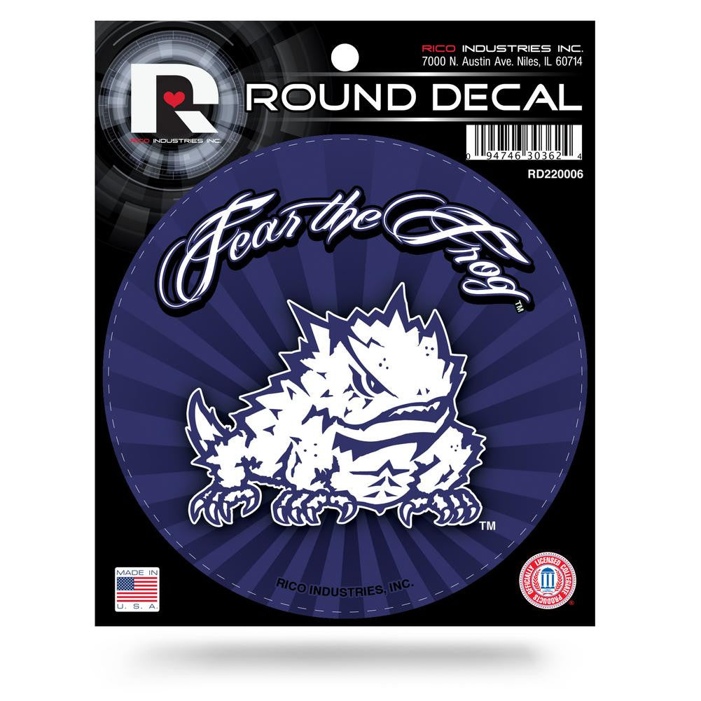 Texas Christian Vinyl Decal